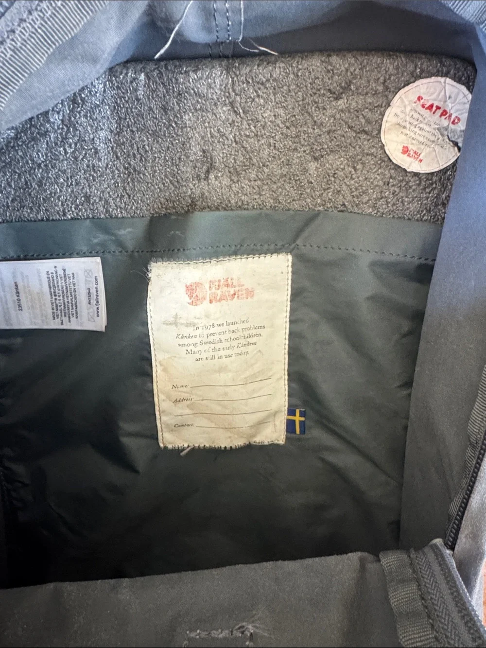Fjallraven Zip Backpack